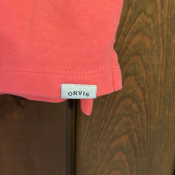 Ladies size small Orvis salmon long sleeve shirt. - Picture 3 of 5